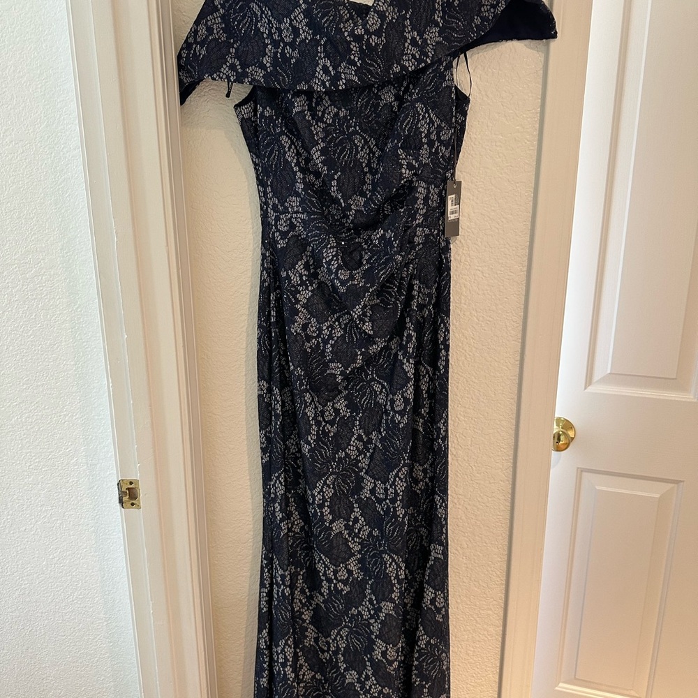 Elegant Black Lace Off-Shoulder Dress